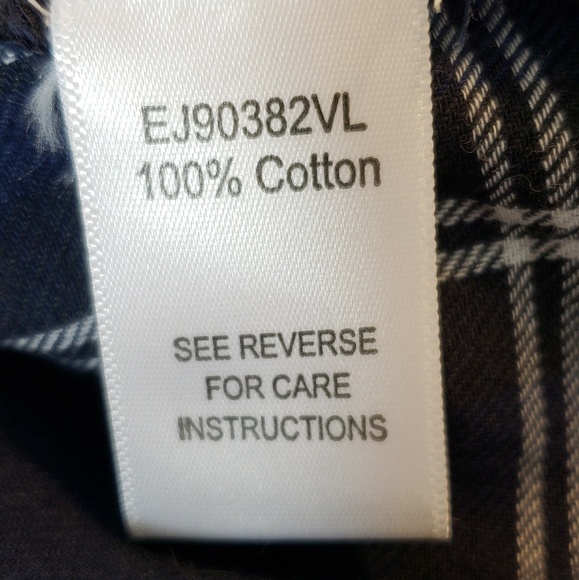 En Creme plaid fringe kimono medium - Picture 5 of 6